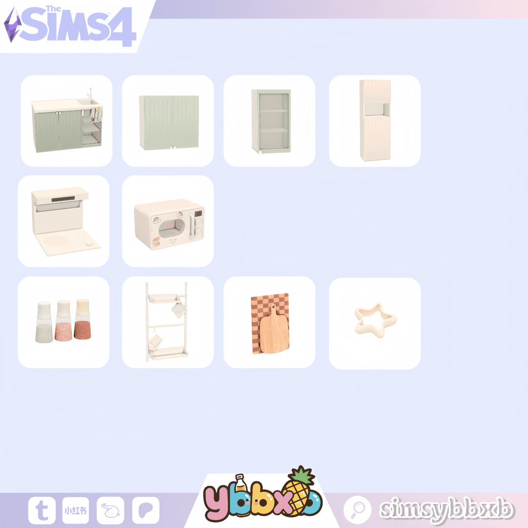 Галерея мода Набор для кухни Mini kitchen Set #1